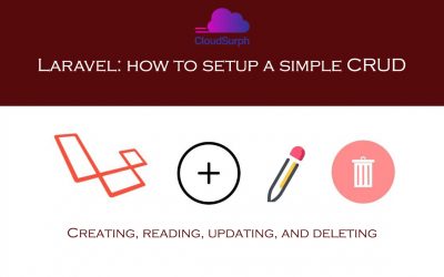 Laravel: How to set up a simple CRUD