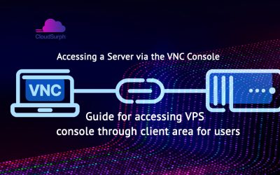 Accessing a Server via the VNC Console