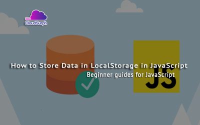 Store Data in LocalStorage in JavaScript